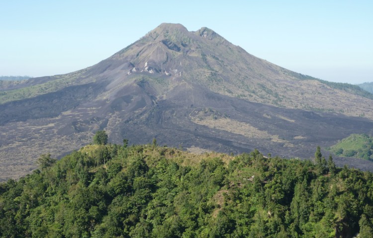 Panorama sopky Batur