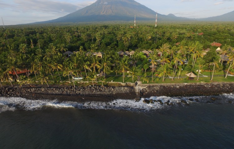 Beach front resort