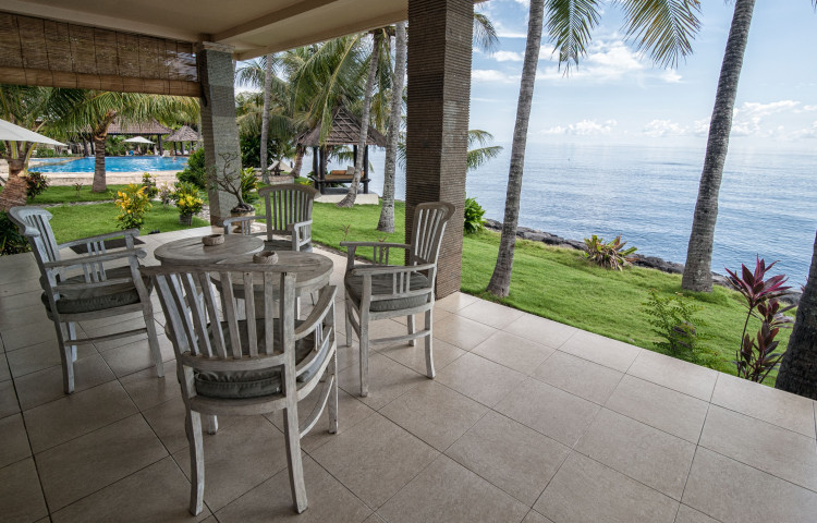 Terrace of Family bungalow