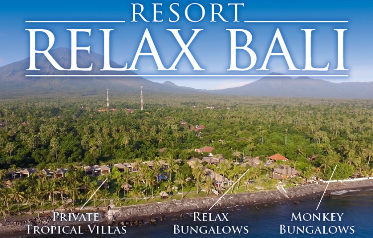 View of Relax Bali resortResortu_