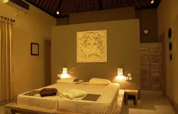 interiér vašeho bungalovu části Relax ( de luxe) resortu RELAX BALI