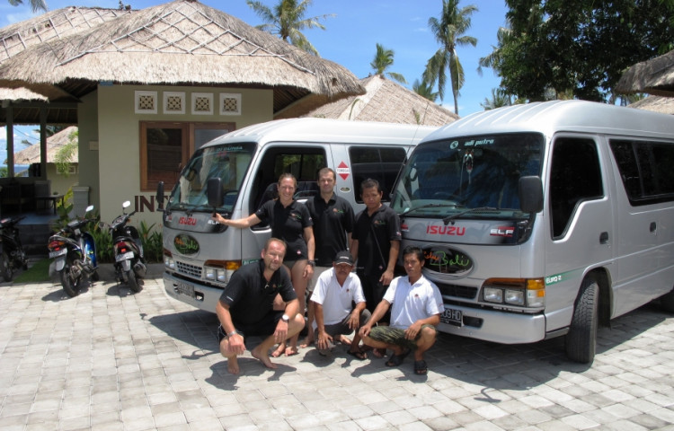 část řidičů RELAX BALI