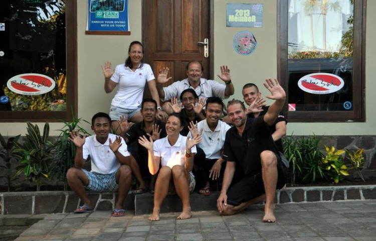 Relax Bali dive crew 2014